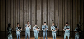 8 Pipers for Philip Glass