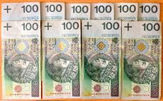Banknoty NBP 100 PLN